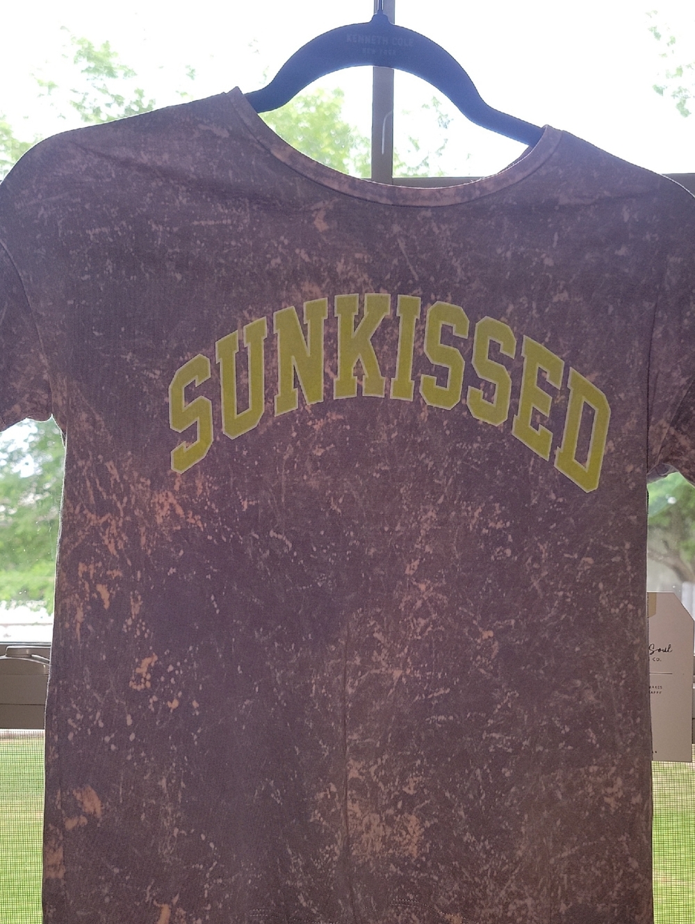 Kids Sunkissed Graphic Tee - Purple Mineral Wash